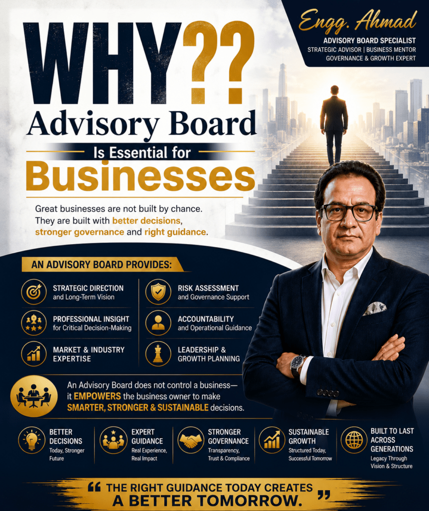 "WHY?? Advisory Board Is Essential for Businesses"